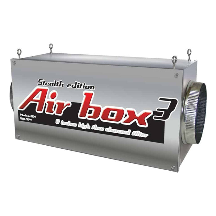 Air Box 3 Stealth Edition 8" Carbon Filter - Midwest Grow LLC