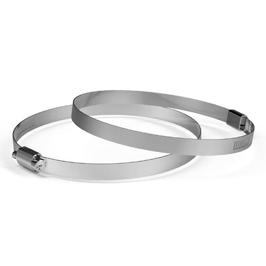 AC Infinity Stainless Steel Duct Clamps, 6-Inch, Two Pack - Midwest Grow LLC