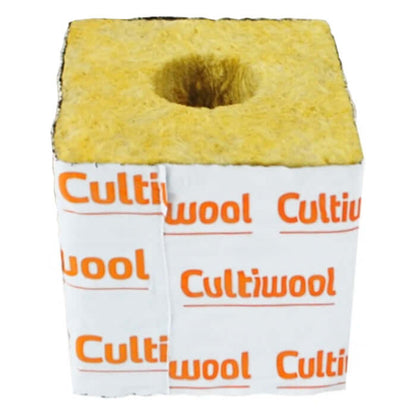 Cultiwool 3" x 3" x 3" Blocks of Cultilene Rockwool - Case of 400 - Midwest Grow LLC