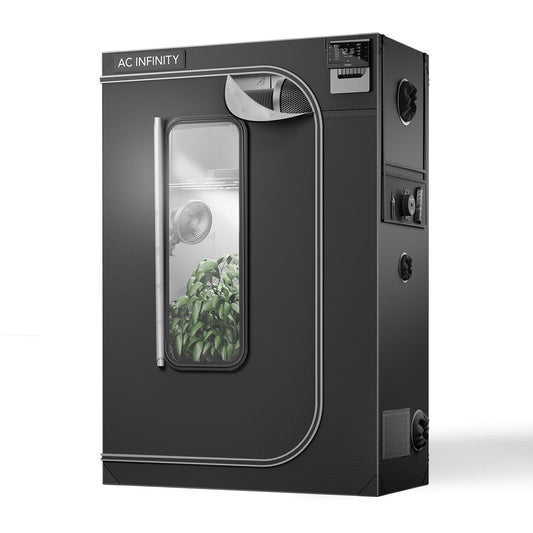 AC Infinity CLOUDLAB 642, Advance Grow Tent 4x2, 2000D Diamond Mylar Canvas, 48" x 24" x 72" - Midwest Grow LLC