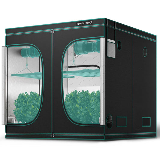 Mars Hydro 8' x 8' x 6' 8" (240cm x 240cm x 200cm) Indoor Grow Tent - Midwest Grow LLC