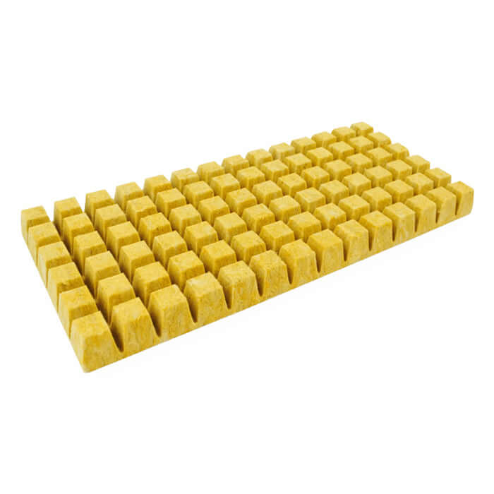 Cultiwool 84 Cell Rooting Plug Sheets of Cultilene Rockwool without Shrinkwrap - Case of 25 - Midwest Grow LLC