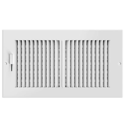 AC Infinity Register Ventilation Grille 6" x 12", White - Midwest Grow LLC