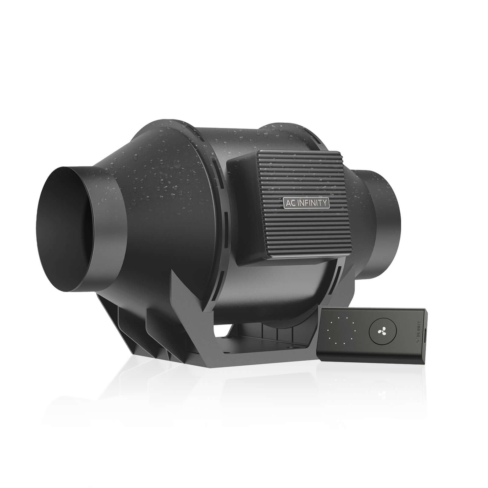 AC Infinity CLOUDLINE H4, Inline Fan with Speed Controller for Fungiculture, IP-65 Rated, 4-Inch - Midwest Grow LLC
