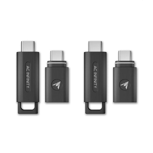AC Infinity UIS 1-to-1 Transmitter & Receiver, Wirelessly Connects UIS Devices and Controllers, 2-Pack - Midwest Grow LLC
