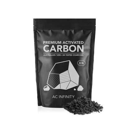 AC Infinity Activated Carbon Refill, 1200+ IAV Australian Charcoal, 8 lb. - Midwest Grow LLC