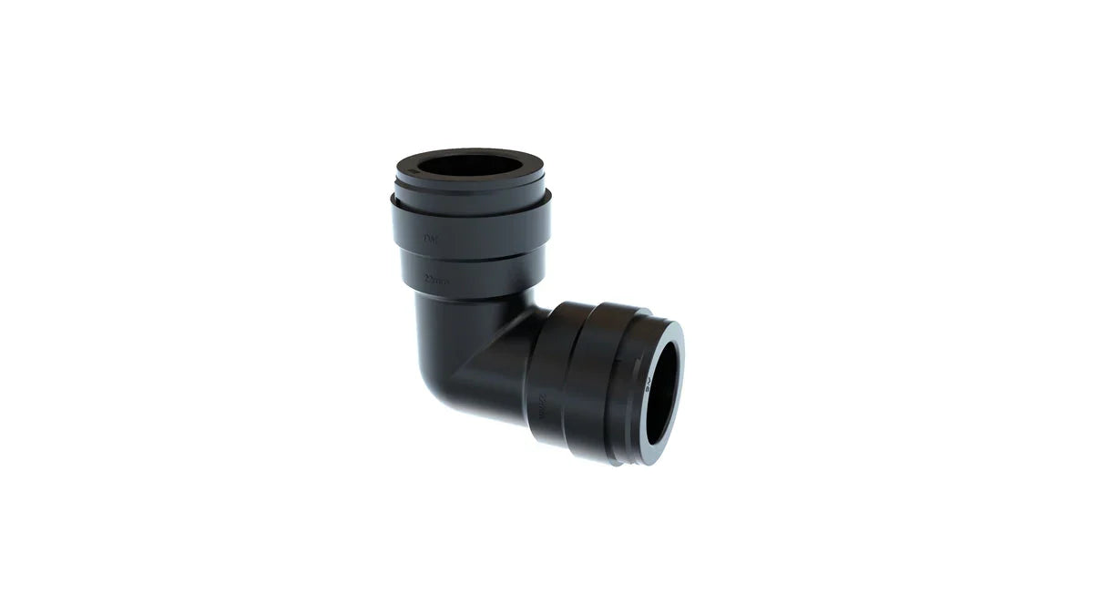 ALIEN Hydroponics DM Push-Fit Elbow 22mm V-SYSTEM - Midwest Grow LLC