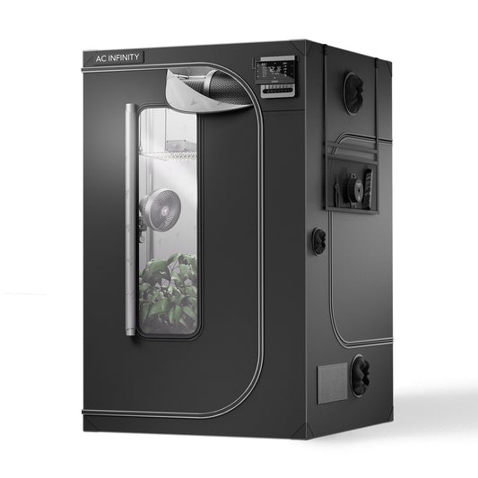 AC Infinity CLOUDLAB 866, Advance Grow Tent 5x5, 2000D Diamond Mylar Canvas, 60" x 60" x 80" - Midwest Grow LLC