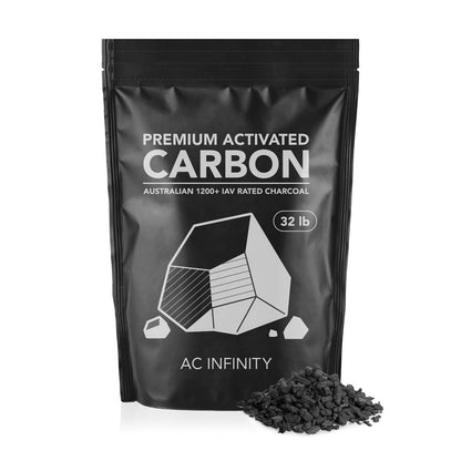 AC Infinity Activated Carbon Refill, 1200+ IAV Australian Charcoal, 32 lb. - Midwest Grow LLC