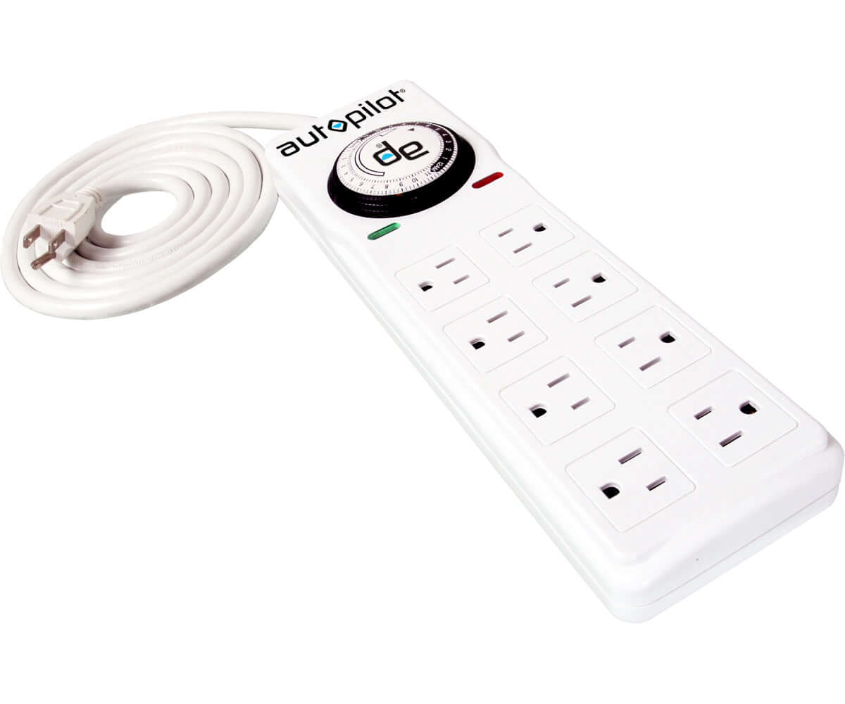 Autopilot Surge Protector and Power Strip with Timer - Midwest Grow LLC