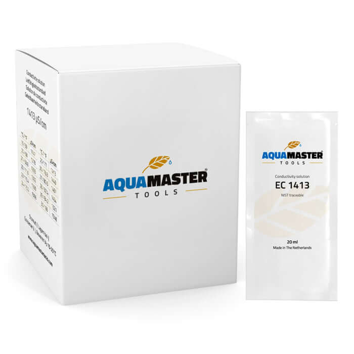 Aqua Master Calibration Solution EC1413 20ml Sachet - Midwest Grow LLC
