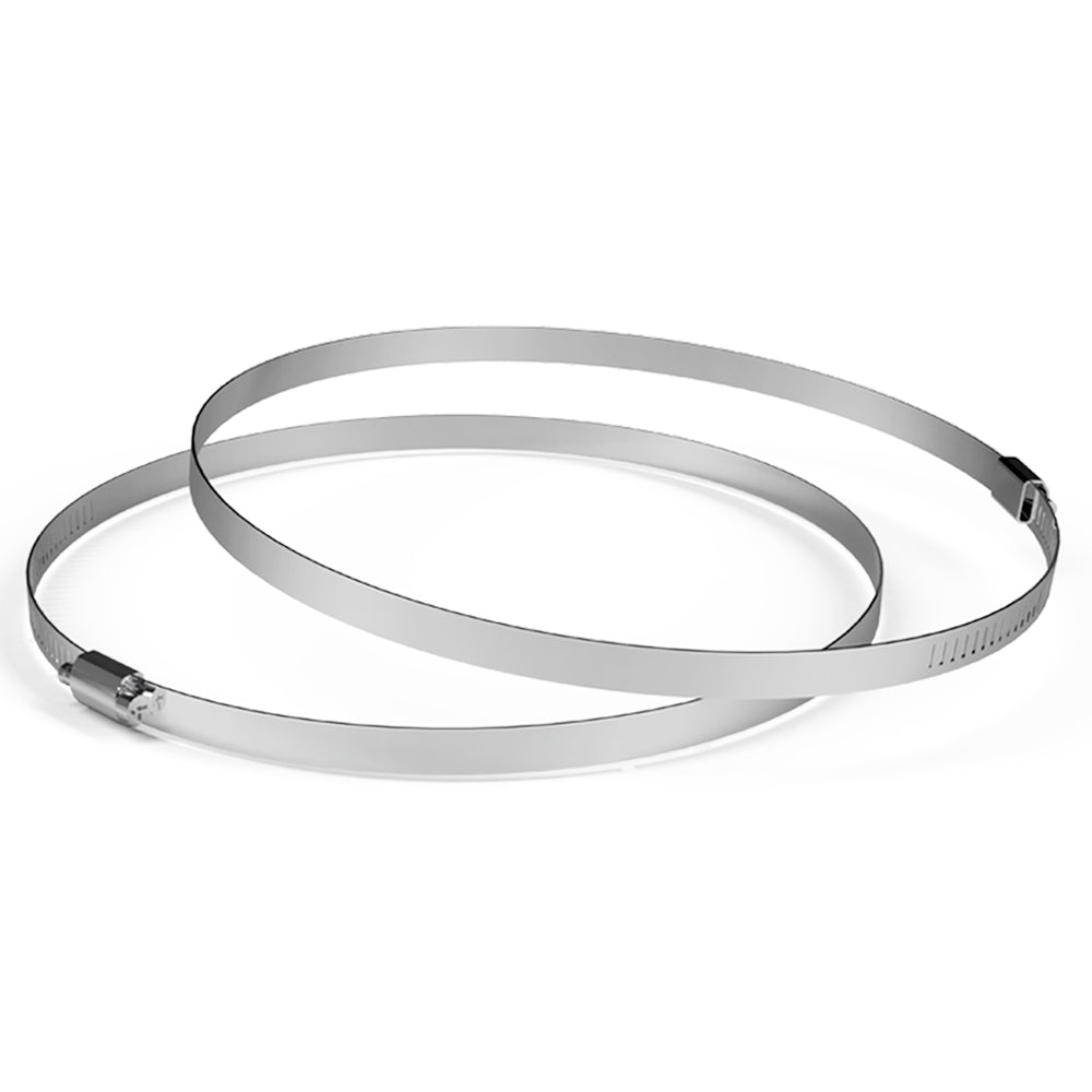 AC Infinity Stainless Steel Duct Clamps, 12-Inch, Two Pack