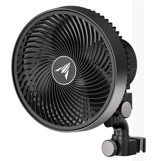 AC Infinity CLOUDRAY A9, Grow Tent Clip Fan 9" with 10 Speeds, EC-Motor, Manual Swivel