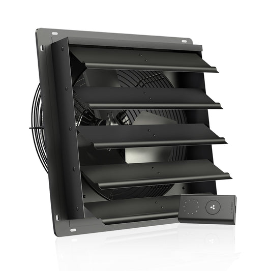 AC Infinity AIRLIFT S16, Shutter Exhaust Ventilation Fan 16", Speed Controller