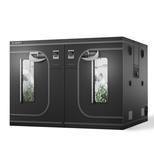 AC Infinity CLOUDLAB 899, Advance Grow Tent 8x8, 2000D Diamond Mylar Canvas, 96" x 96" x 80" - Midwest Grow LLC