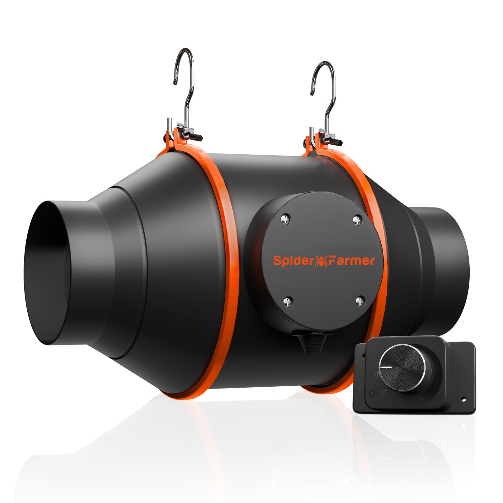 Spider Farmer 4" Inline Duct Fan with Speed Controller - Midwest Grow LLC