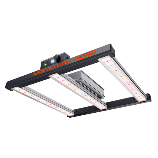 Spider Farmer G1500 150W Dimmable Full Spectrum LED Grow Light - Midwest Grow LLC