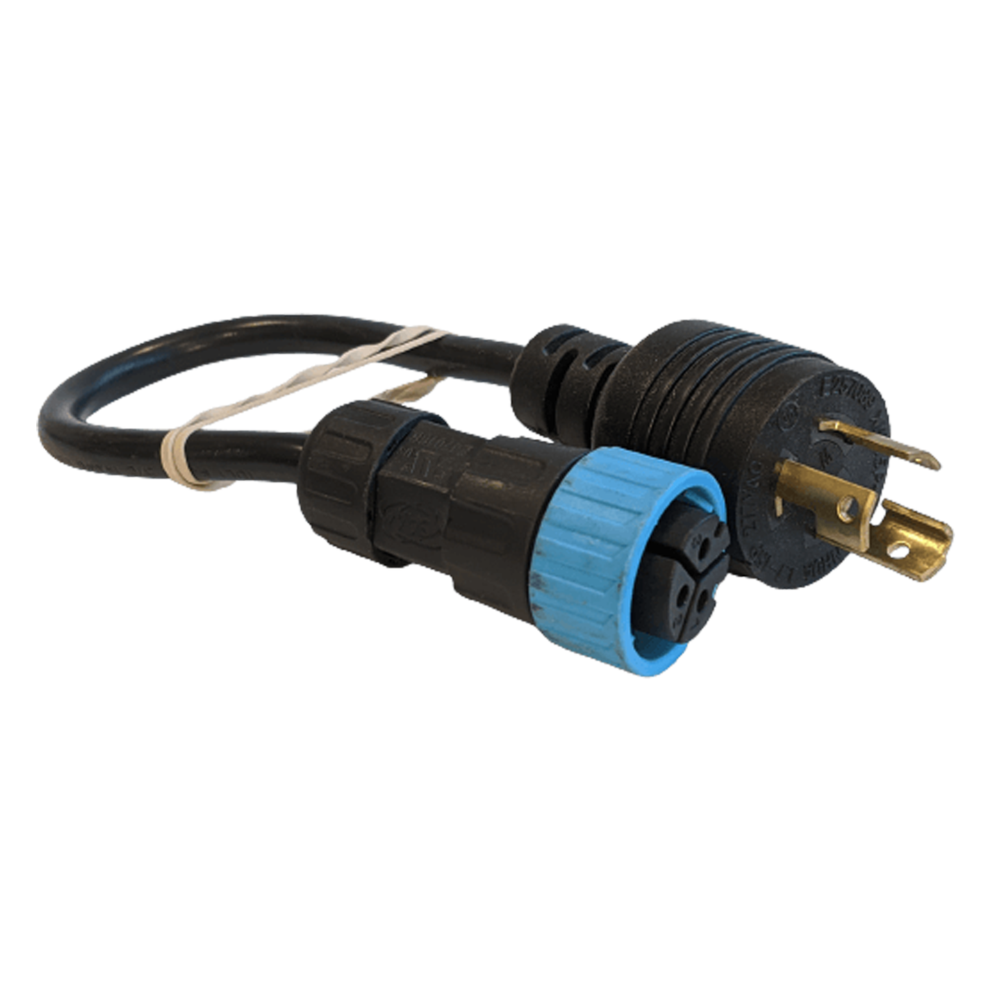 Grower's Choice M-25 277V NEMA L7-15P Adapter Cord 1FT - Midwest Grow LLC