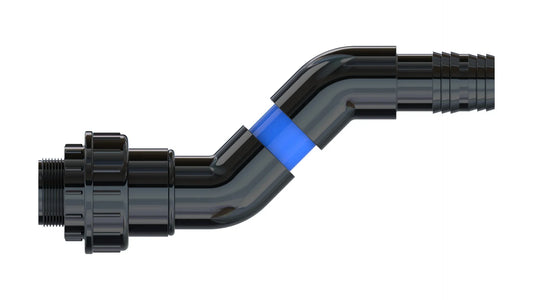 ALIEN Hydroponics Vortex Pump Inlet Manifold 40mm Short - Midwest Grow LLC