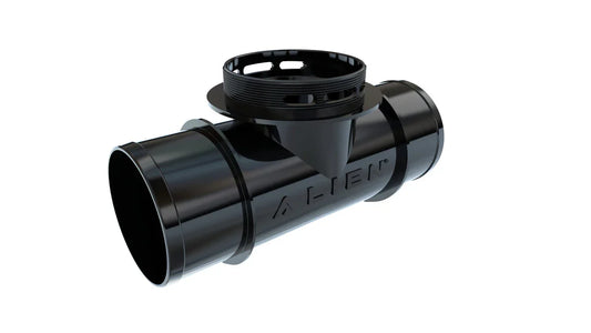 ALIEN Hydroponics Tee Threaded 5" Dual-Flow - Midwest Grow LLC