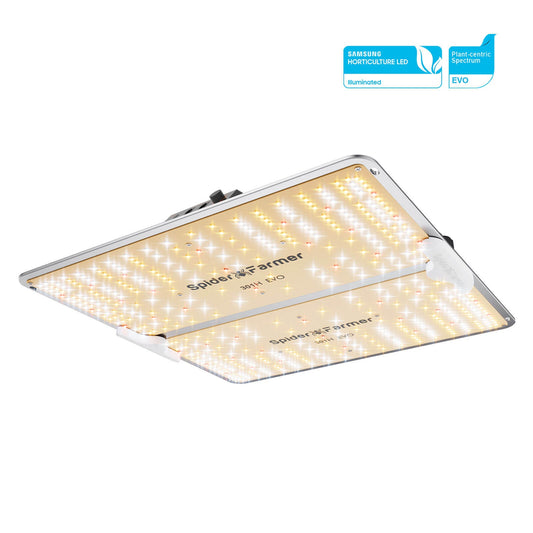 Spider Farmer SF2000Pro 200W Dimmable Full Spectrum LED Grow Light - Midwest Grow LLC