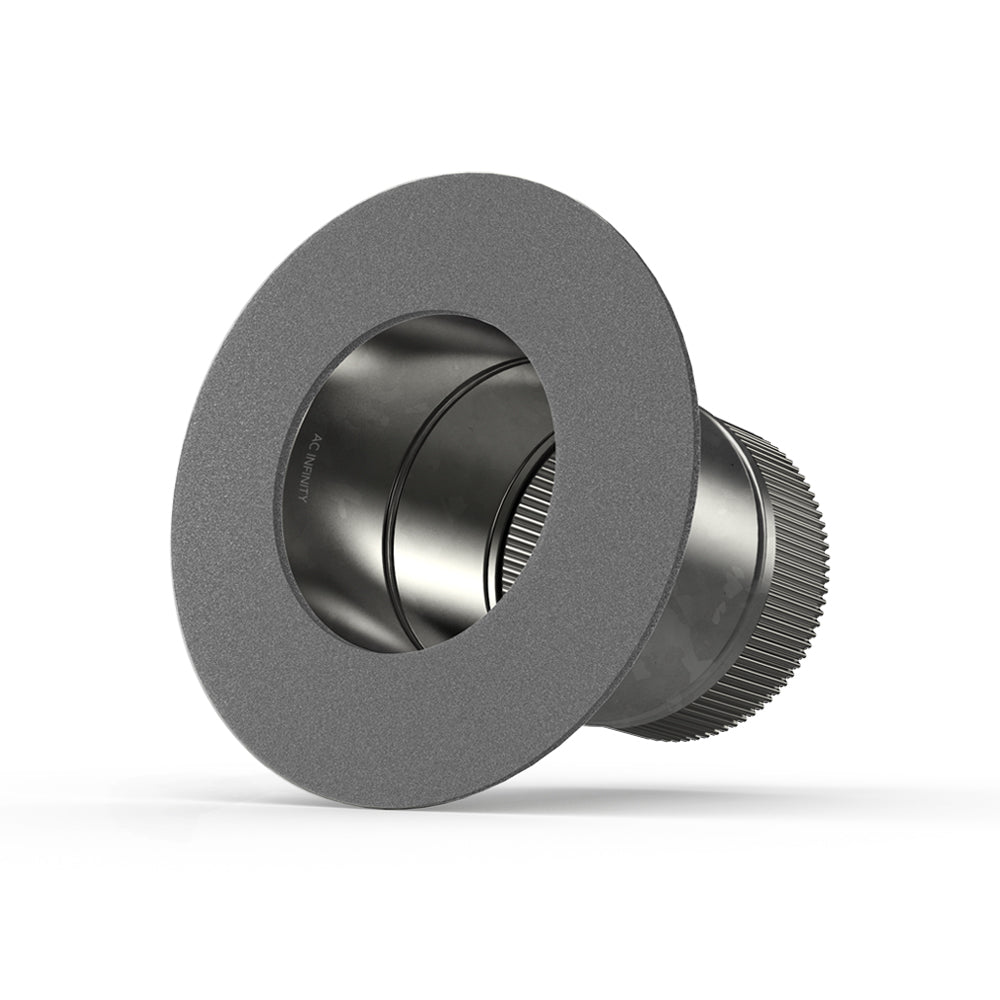 AC Infinity Ducting Collar, 4-Inch, Galvanized Steel - Midwest Grow LLC