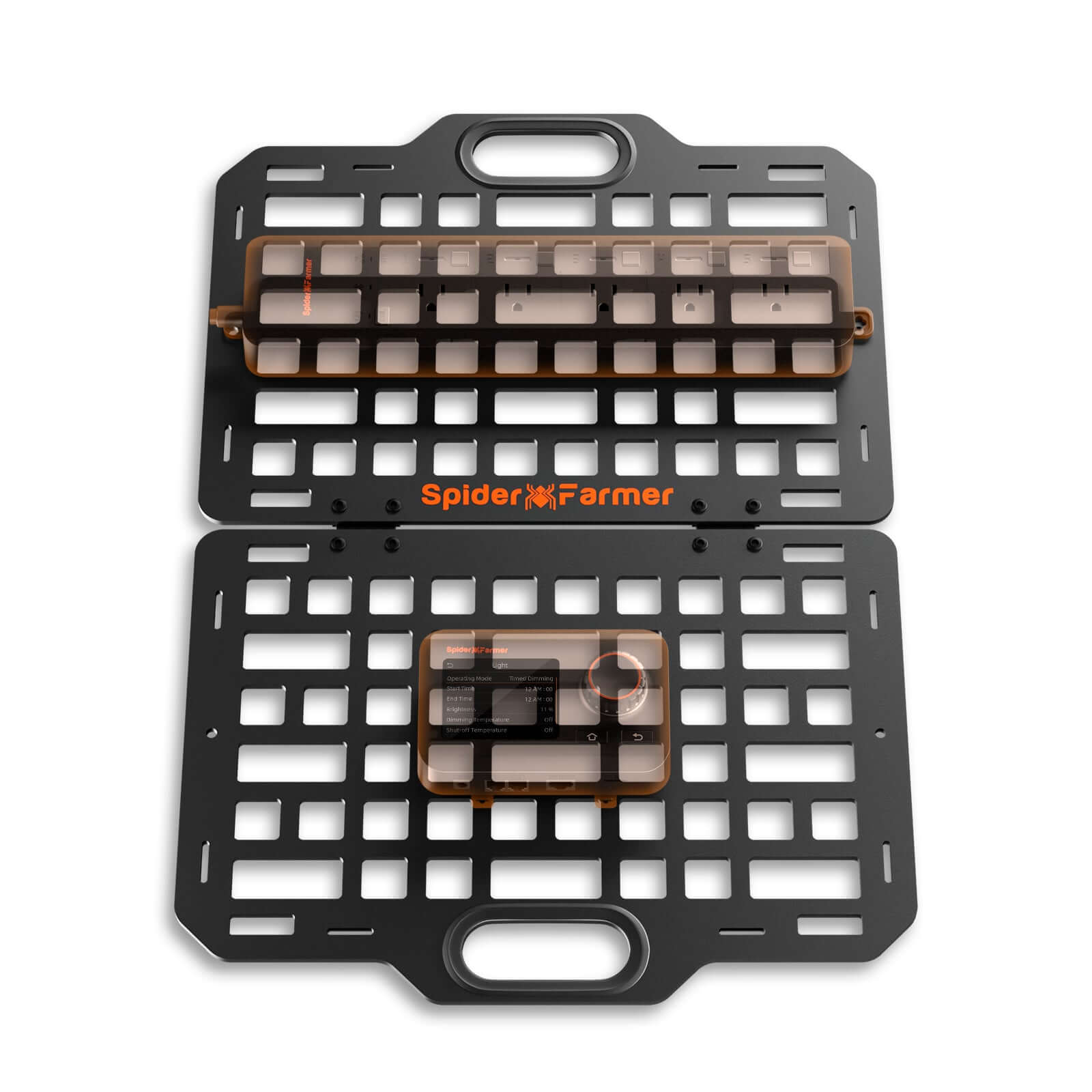 Spider Farmer Grow Tent Gear Board - Equipment and Cable Management System - Midwest Grow LLC