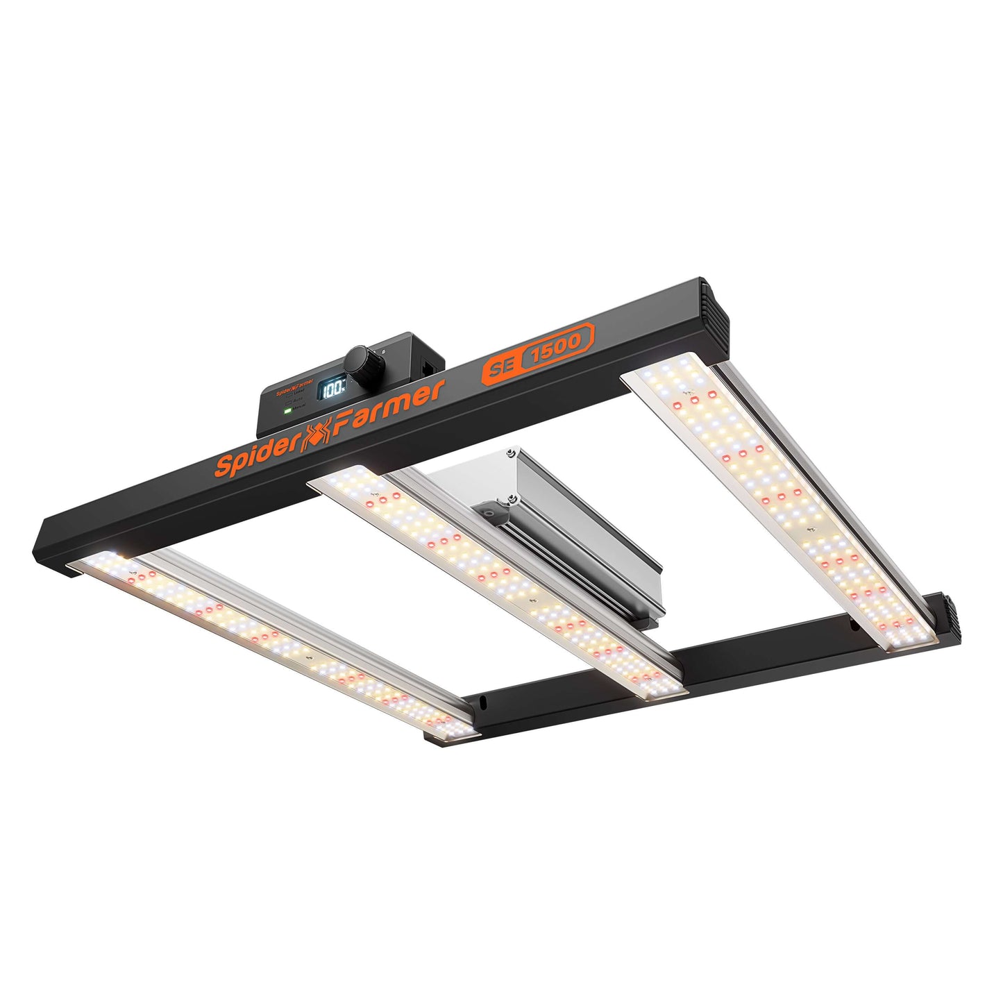 Spider Farmer SE1500 150W Dimmable Full Spectrum LED Grow Light - Midwest Grow LLC