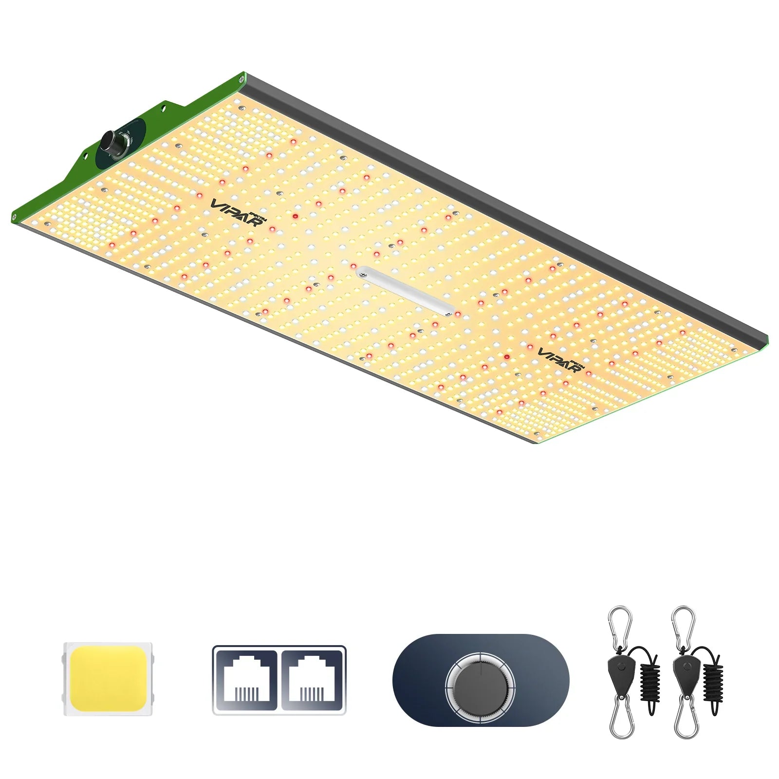 ViparSpectra P2000 200W Infrared Full Spectrum LED Grow Light - Midwest Grow LLC