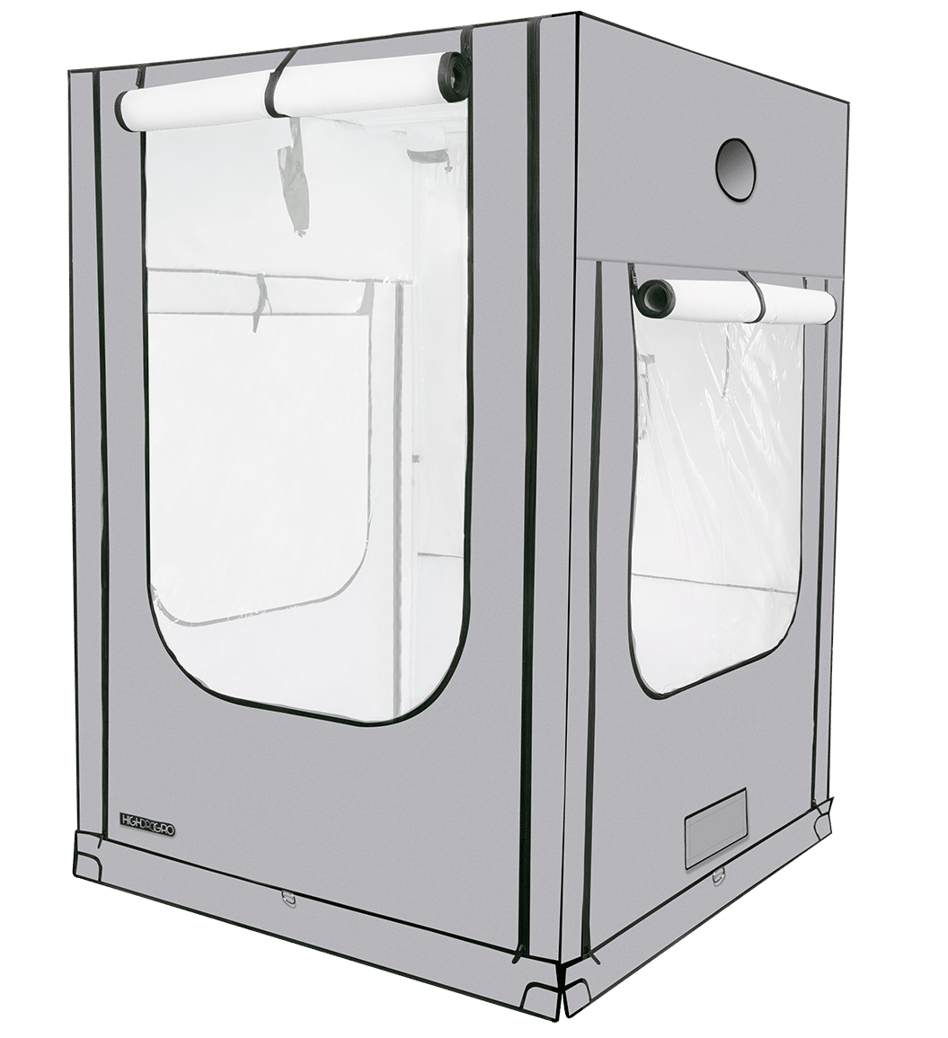 HighDroGro HDG55 5' x 5' x 6'8" (150cm x 150cm x 210cm) Indoor Grow Tent - Midwest Grow LLC