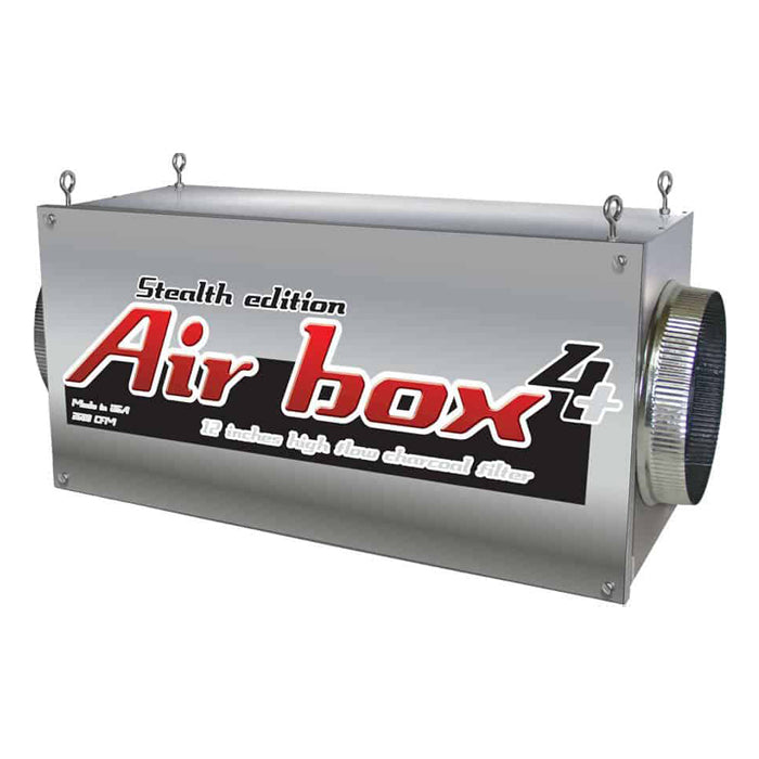 Air Box 4+ Stealth Edition 12" Carbon Filter - Midwest Grow LLC