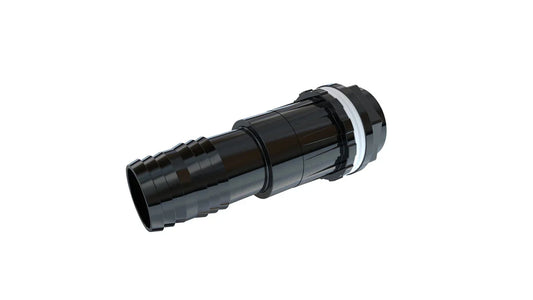 ALIEN Hydroponics Tank Connector Straight 40mm - Midwest Grow LLC