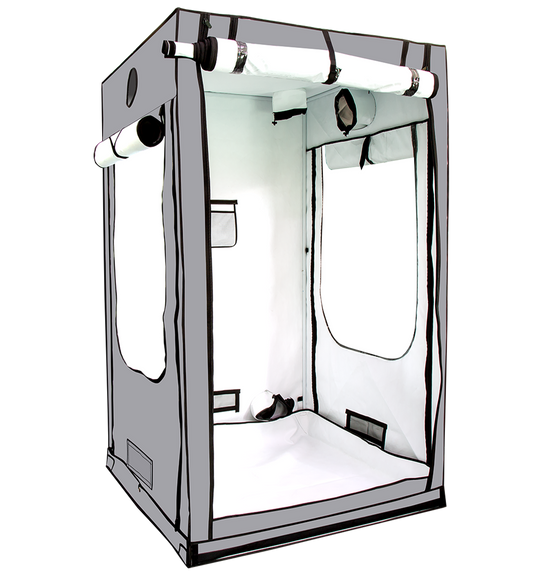 HighDroGro HDG44 4' x 4' x 6'5" (120cm x 120cm x 200cm) Indoor Grow Tent - Midwest Grow LLC