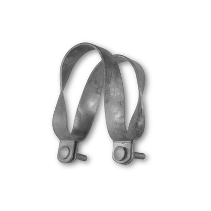 Greenhouse Cross Connectors - Galvanized Steel 2" x 1.375" - Midwest Grow LLC