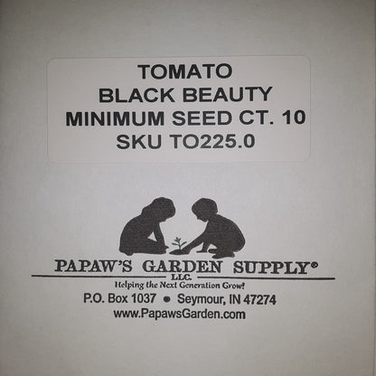 Black Beauty Slicing Tomato Seeds