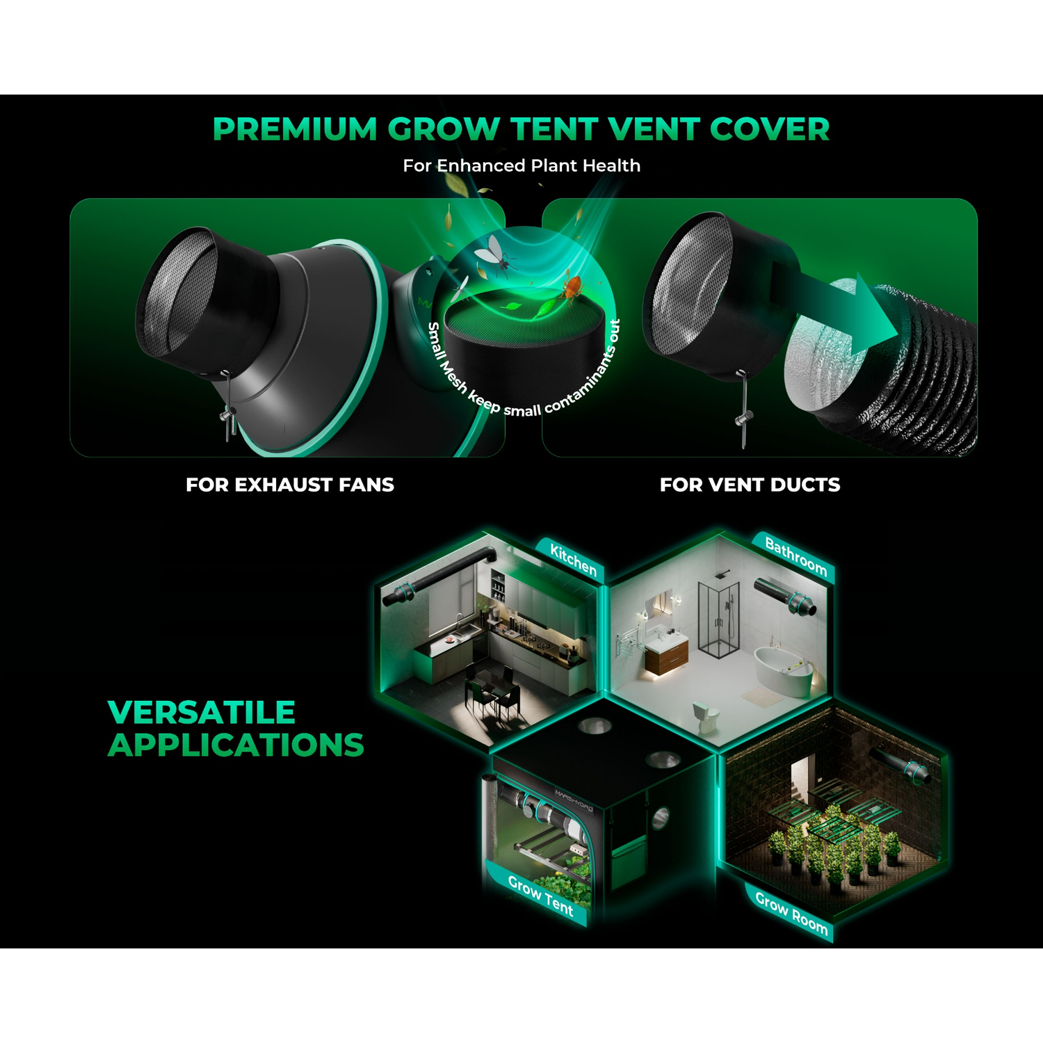 Mars Hydro iFresh 6" Complete Ventilation Kit - Midwest Grow LLC