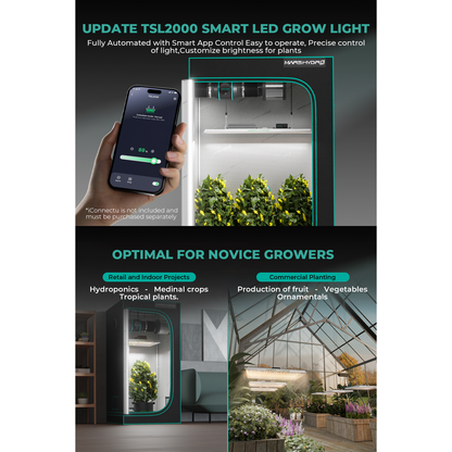 Mars Hydro TSL 2000 300W Dimmable Full Spectrum LED Grow Light - Midwest Grow LLC