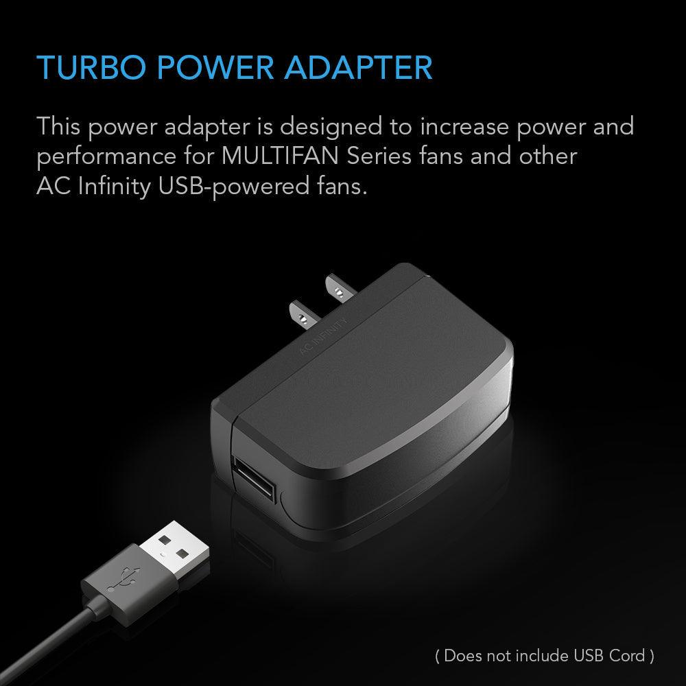 AC Infinity Turbo Fan Power Adapter - Midwest Grow LLC