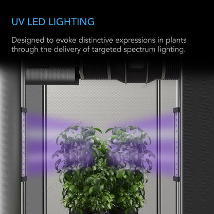 AC Infinity IONBEAM U4, Targeted Spectrum UV LED Grow Light Bars, 4-Bar Kit, 11-Inch - Midwest Grow LLC