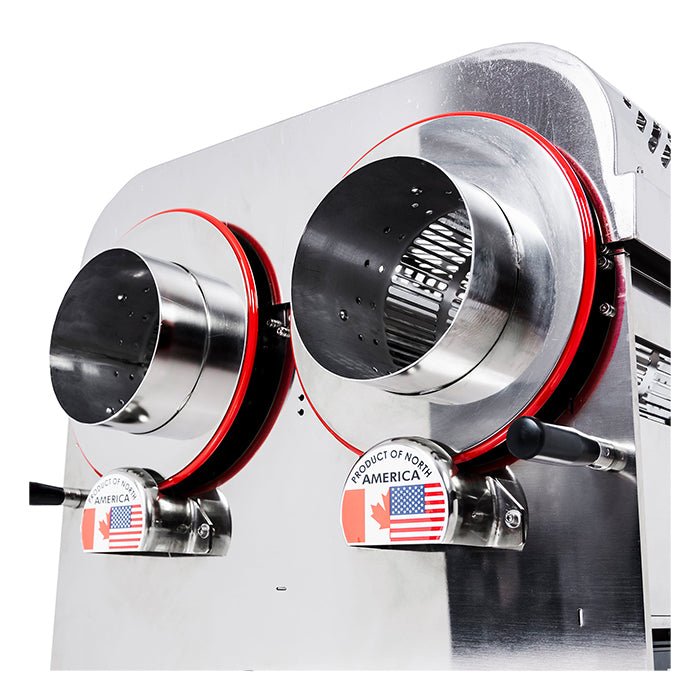 CenturionPro Stainless Steel Gladiator Hybrid Wet or Dry Trimmer with Electropolished Tumblers - Midwest Grow LLC