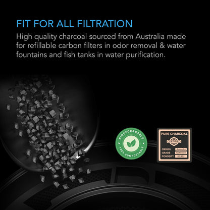 AC Infinity Activated Carbon Refill, 1200+ IAV Australian Charcoal, 32 lb. - Midwest Grow LLC