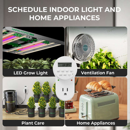 Mars Hydro 7-Day Programmable Digital Timer - Midwest Grow LLC