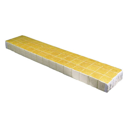 Cultiwool 1.5" x 1.5" x 1.5" Cubes of Cultilene Rockwool with Shrinkwrap - Case of 2,250 - Midwest Grow LLC