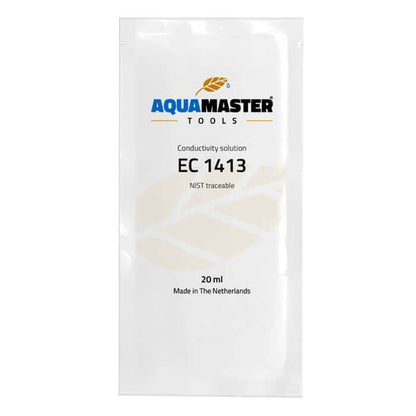 Aqua Master Calibration Solution EC1413 20ml Sachet - Midwest Grow LLC