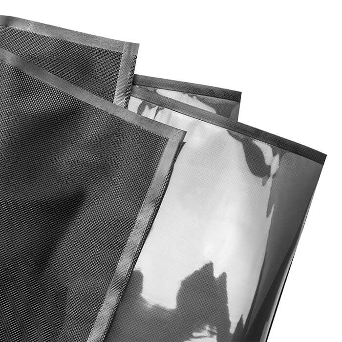 ArmorVac 15"x20" 5mil Precut Vacuum Seal Bags Black & Clear (100 Pack) - Midwest Grow LLC