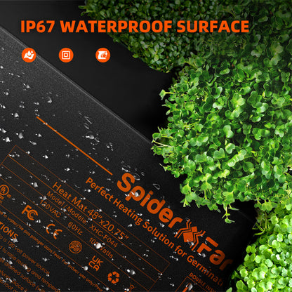 Spider Farmer 48" x 20.75" Seedling Heat Mat and Controller Set - Midwest Grow LLC