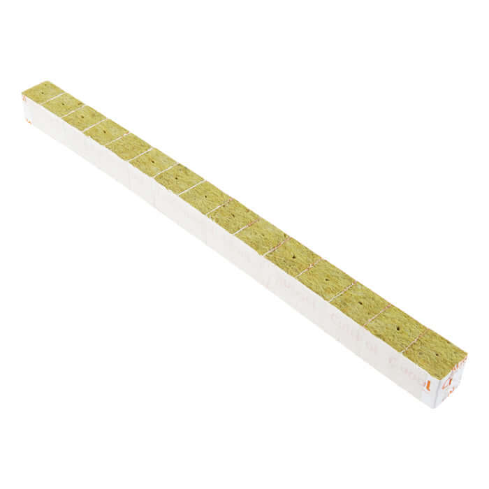 Cultiwool 1.5" x 1.5" x 1.5" Cubes of Cultilene Rockwool without Shrinkwrap - Case of 2,250 - Midwest Grow LLC
