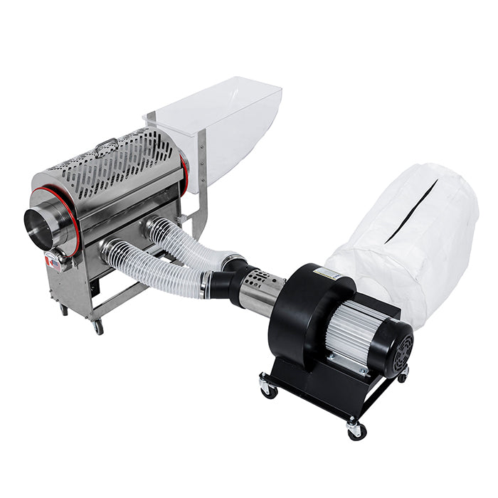 CenturionPro Stainless Steel Mini Hybrid Wet or Dry Trimmer with Electropolished Tumblers - Midwest Grow LLC