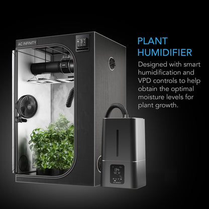 AC Infinity CLOUDFORGE T7, Environmental Plant Humidifier, 15L, Smart Controls, Targeted Vaporizing - Midwest Grow LLC