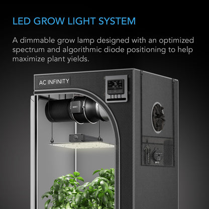 AC Infinity IONBOARD S24, Full Spectrum LED Grow Light 200W, Samsung LM301B, 2x4 Ft. Coverage - Midwest Grow LLC